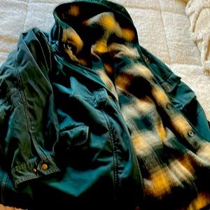 Beautiful vintage, Brandon Thomas double layered men’s large coat